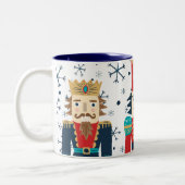 Mooie waterverf Notenkraker kerstmis mok (Links)