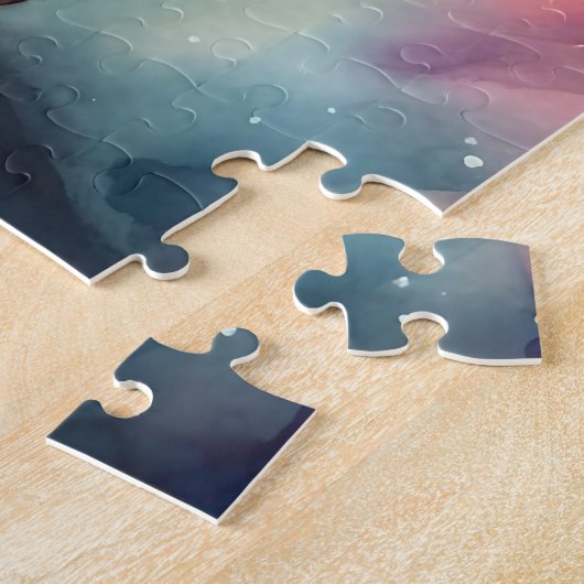 Mooie Waterverf Notenkraker Legpuzzel (Zijkant)