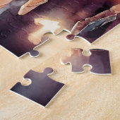 Mooie Waterverf Notenkraker Legpuzzel (Zijkant)