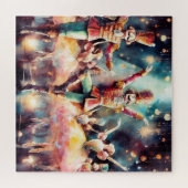 Mooie Waterverf Notenkraker Legpuzzel (Horizontaal)