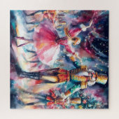 Mooie Waterverf Notenkraker Legpuzzel (Horizontaal)