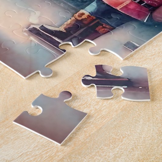 Mooie Waterverf Notenkraker Legpuzzel (Zijkant)