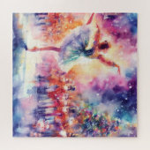 Mooie Waterverf Notenkraker Legpuzzel (Horizontaal)