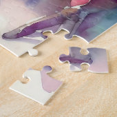 Mooie Waterverf Notenkraker Legpuzzel (Zijkant)