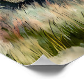 Mooie Waterverf olifant Poster (Hoek)