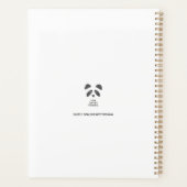 Mooie Waterverf Owl Lovers Planner (Achterkant)