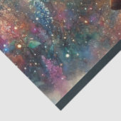 Mooie Waterverf Paard en Meisje Decoupage Tissuepapier (Detail)