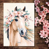 Mooie Waterverf paardenbloem Pasen Feestdagen Kaart