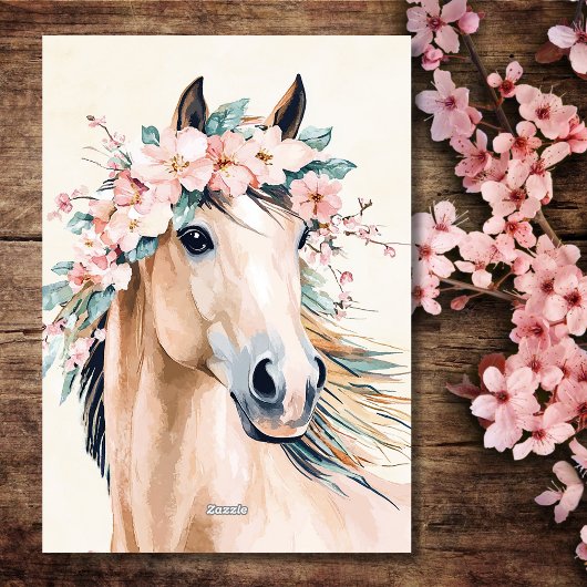 Mooie Waterverf paardenbloem Pasen Feestdagen Kaart