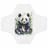 Mooie waterverf panda beer voetbal (Enkel)