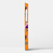 Mooie waterverf pioenroos papaver violette bloemen Case-Mate iPhone case (Achterkant / Links)