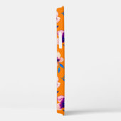 Mooie waterverf pioenroos papaver violette bloemen Case-Mate iPhone case (Achterkant / Rechts)