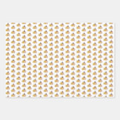 Mooie Waterverf Pompoenen Inpakpapier Vel (Voorkant 2)