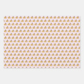 Mooie Waterverf Pompoenen Inpakpapier Vel (Voorkant)