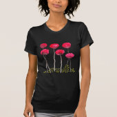 Mooie waterverf poppies t-shirt (Voorkant)