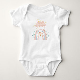 Mooie Waterverf Regenboog Romper