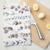 Mooie Waterverf Robuuste olieplekken Theedoek (Quarter Fold)