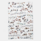 Mooie Waterverf Robuuste olieplekken Theedoek (Verticaal)