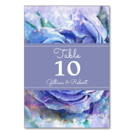 Mooie Waterverf Roos Kaart