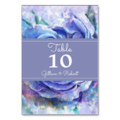 Mooie Waterverf Roos Kaart (Achterkant)