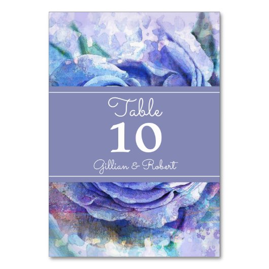 Mooie Waterverf Roos Kaart (Achterkant)