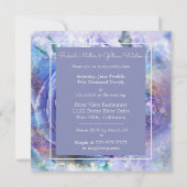 Mooie Waterverf Roos Kaart (Achterkant)