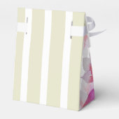 Mooie Waterverf roze bloemen handbeschilderd Bedankdoosjes (Achterkant)