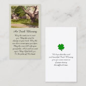 Mooie Waterverf schilderij sympathie kaart Visitekaartje (Voorkant / Achterkant)