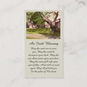 Mooie Waterverf schilderij sympathie kaart Visitekaartje