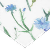 Mooie waterverf snijbloemen tafelkleed (Gekanteld)