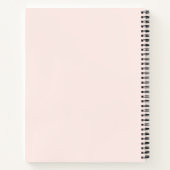 Mooie Waterverf Strik Coquette Notitieboek (Achterkant)