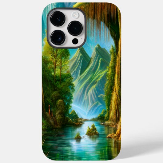 Mooie Waterverf tropisch paradijs Case-Mate iPhone Case (Achterkant)