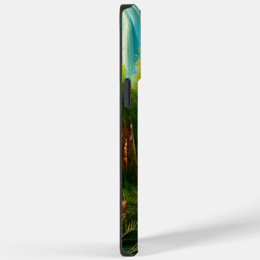 Mooie Waterverf tropisch paradijs Case-Mate iPhone Case (Achterkant / Rechts)