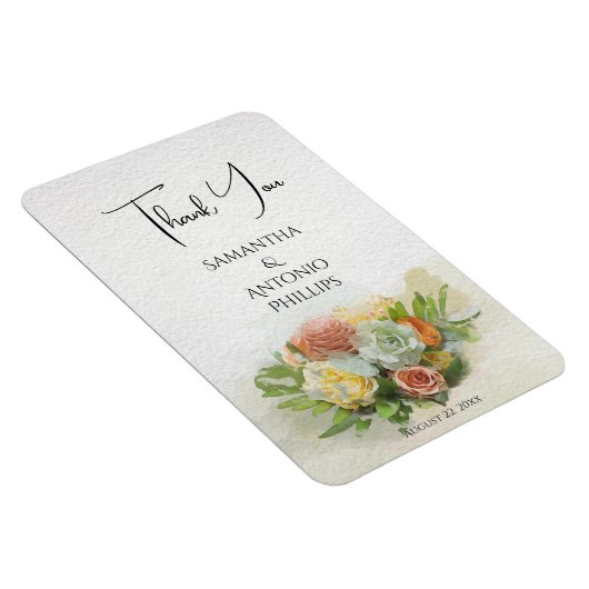 Mooie Waterverf van de Vloer Bouquet Hartelijk dan Magneet (Rechterzijde)