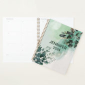 Mooie waterverf verlaat ontwerp planner (Display)
