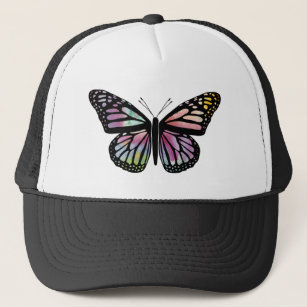 Mooie Waterverf vlinder-kunstmonarch Trucker Pet