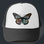 Mooie Waterverf vlinderkunst Trucker Pet<br><div class="desc">Mooie waterverf monarch inspireerde vlinder! Voeg je eigen tekst toe. Laat me weten of je iets wilt dat aangepast is. Als je het koopt,  bedankt! Ben zeker om een foto op Instagram van het in actie te delen en me te labels @shoshannahscribbles :)</div>