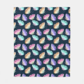 Mooie Waterverf vlinderpatroonpatroon Fleece Deken (Voorkant)