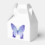 Mooie Waterverf Vlinders Bruiloft Vlinder Bedankdoosjes (Achterkant)