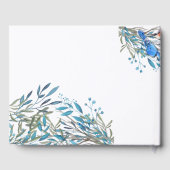 Mooie Waterverf vogels en olievlek Gastenboek (Achterkant)