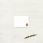 Mooie Waterverf Vos Bloem Schattig Post-it® Notes (Op bureau)