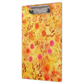 Mooie waterverf wilde bloemen klembord (Links)