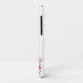 Mooie Waterverf Wilde Bloemen met Initiaalmonogram Case-Mate iPhone Case (Achterkant/links)