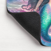 Mooie Waterverf Zeemeermin Muismat (Hoek)