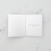 Mooie waterverfboeket bloemstuk  bedankkaart (Binnen)