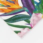 Mooie waterverven voor tropische verf fleece deken (Hoek)