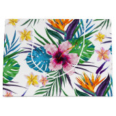 Mooie waterverven voor tropische verf large cadeautasje (Voorkant)