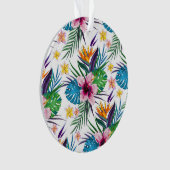 Mooie waterverven voor tropische verf ornament (voorkant)