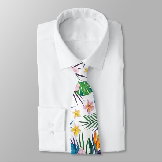 Mooie waterverven voor tropische verf stropdas (Gebonden)