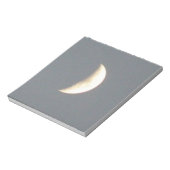 Mooie Waxcrescent-maan op Dusk-laptop Notitieblok (Linkerzijde)